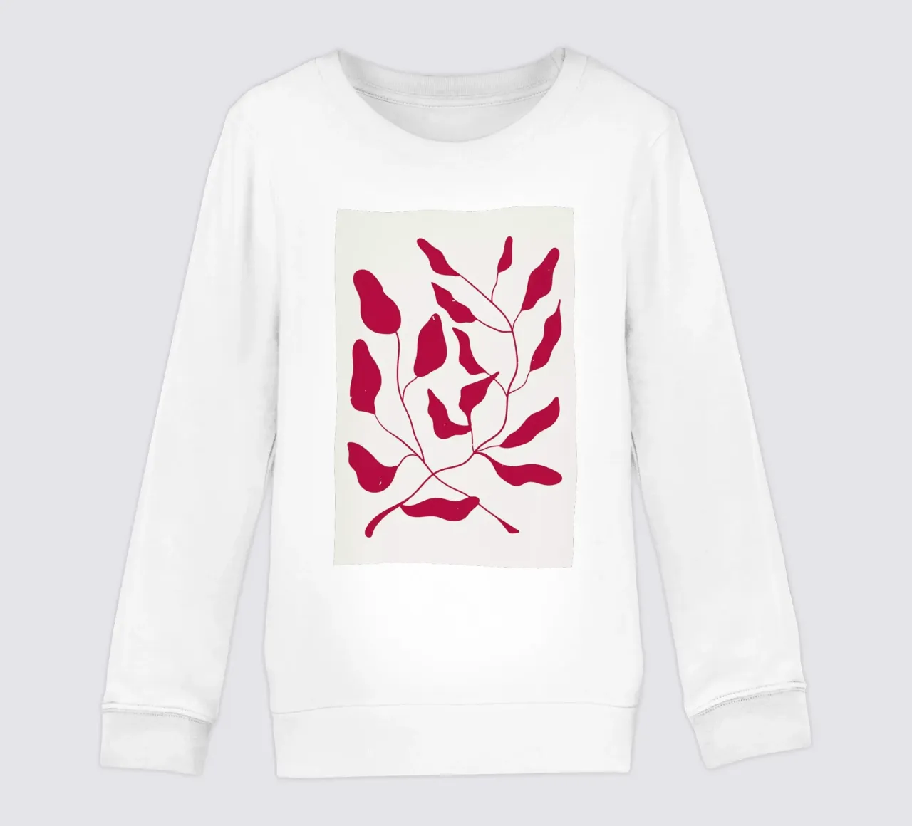 Laurel Leaves Viva Magenta felpa bambino da Studio One