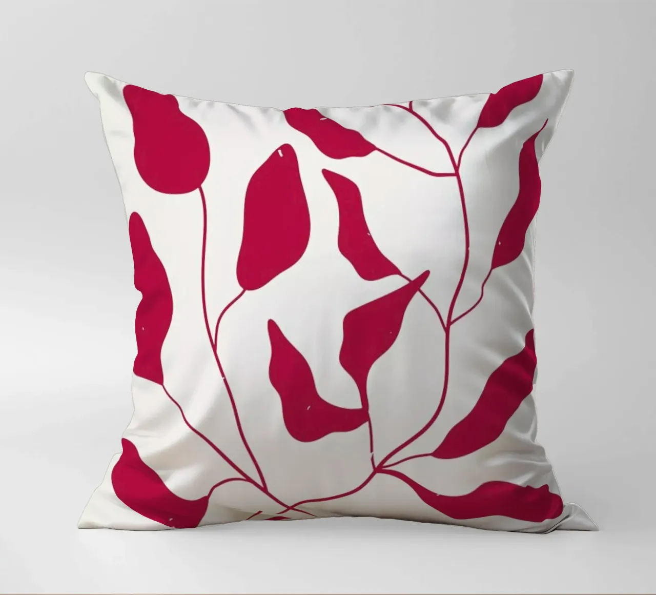Laurel Leaves Viva Magenta cuscino da Studio One