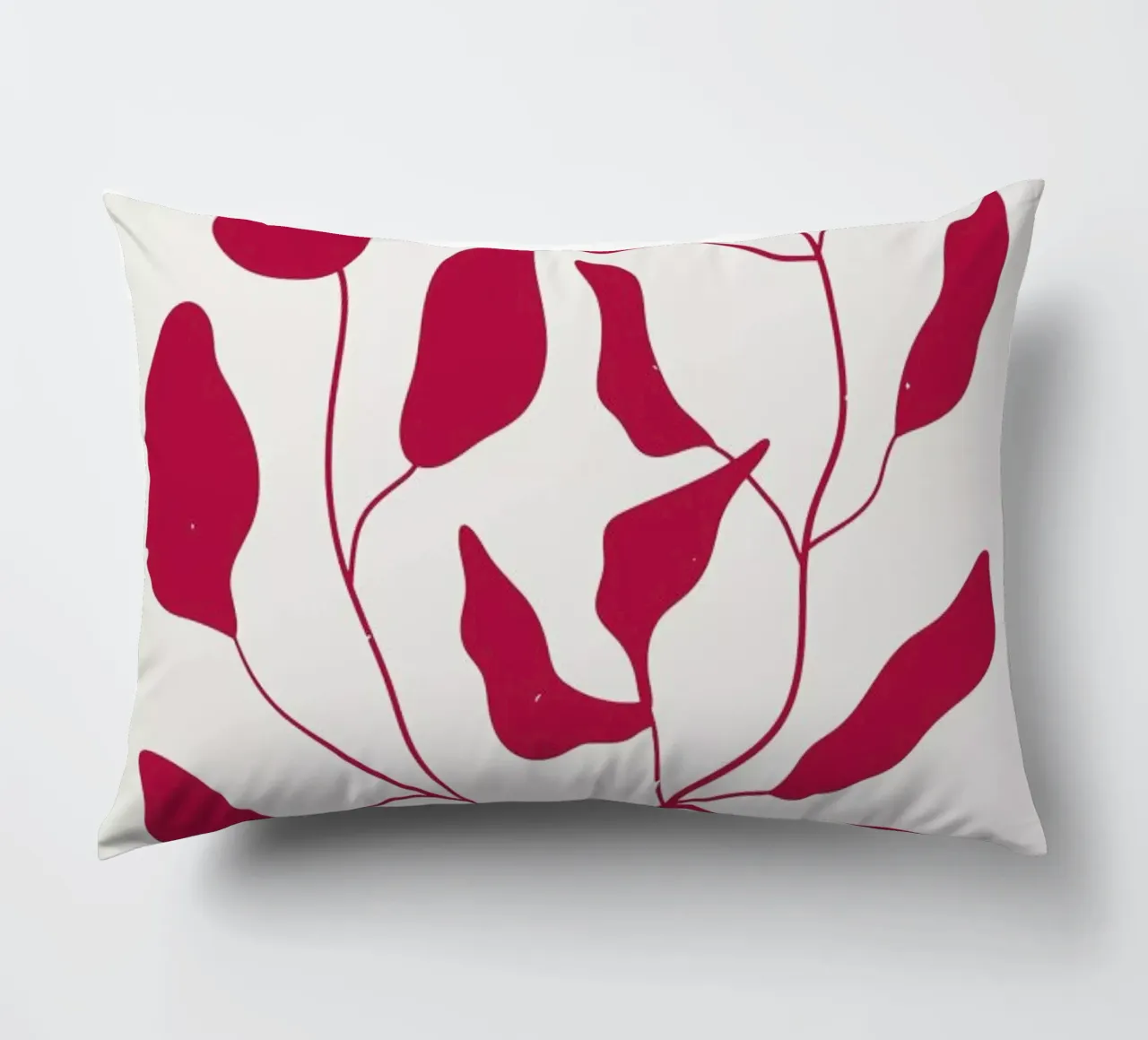 Laurel Leaves Viva Magenta cuscino da Studio One