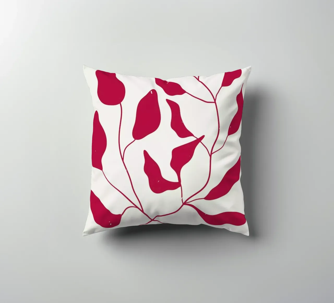 Laurel Leaves Viva Magenta cuscino da Studio One