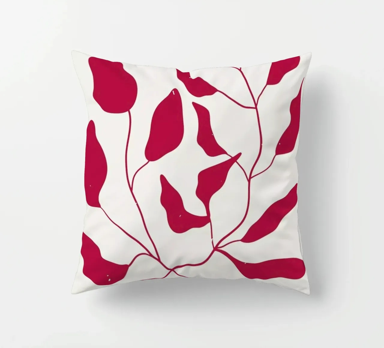 Laurel Leaves Viva Magenta cuscino da Studio One