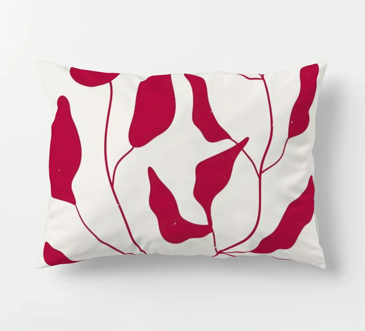 Laurel Leaves Viva Magenta cuscino da Studio One