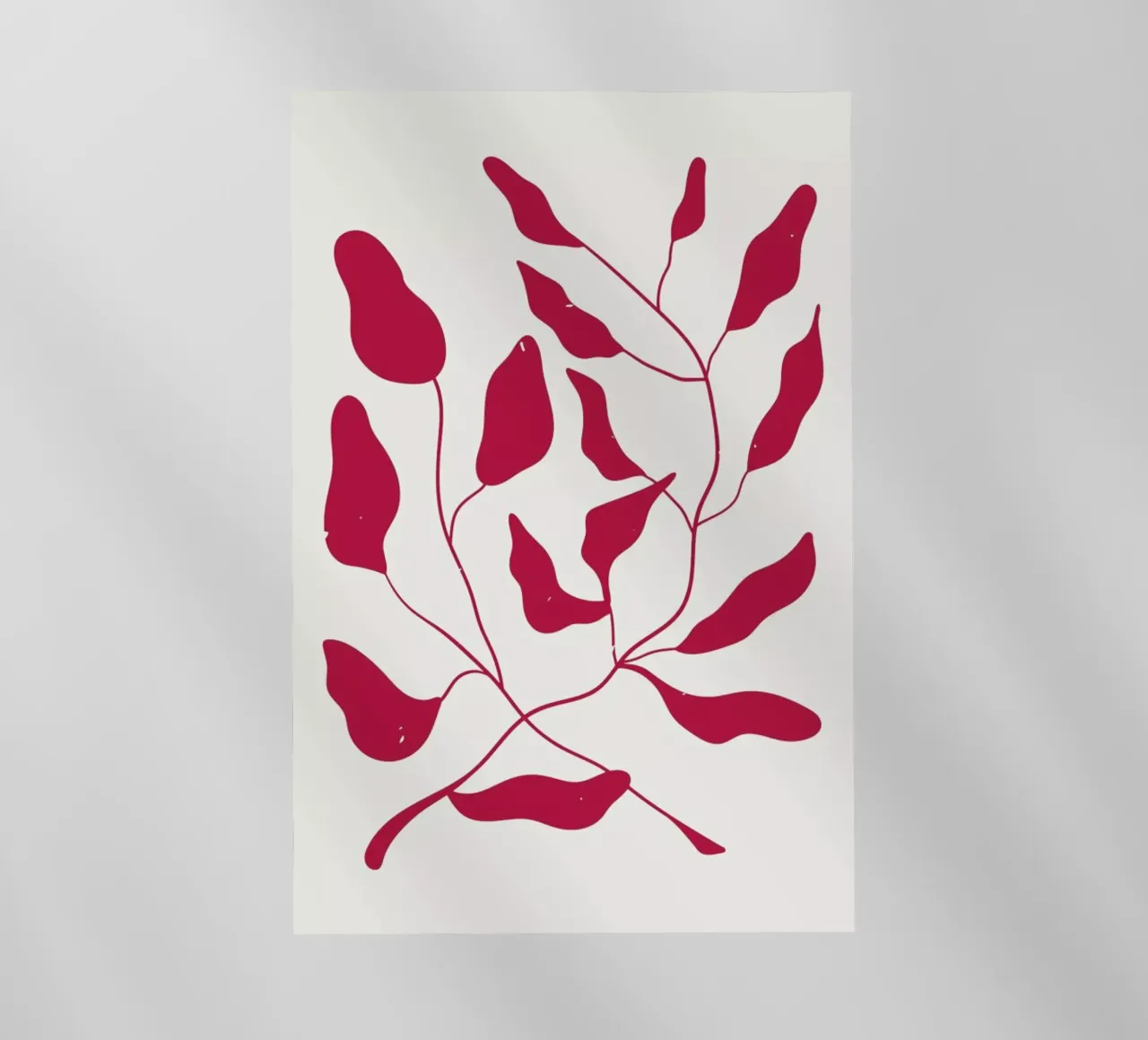 Laurel Leaves Viva Magenta pellicola backlit da Studio One