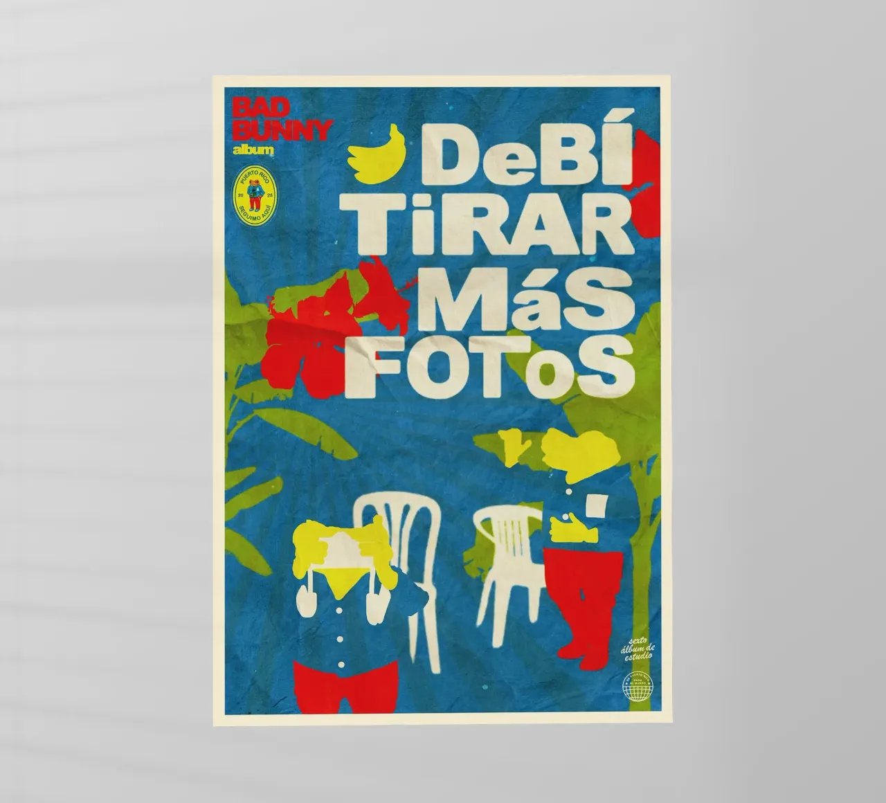 DtMF Bad Bunny pellicola backlit da Attaboy Dsgn