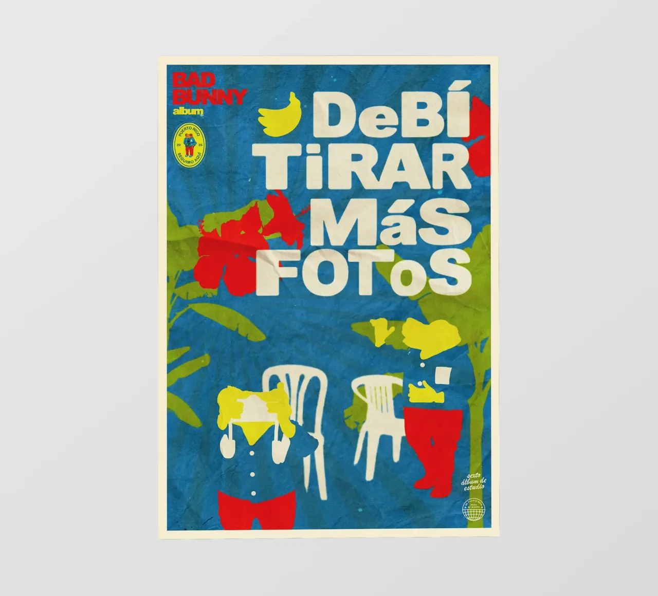 DtMF Bad Bunny pellicola backlit da Attaboy Dsgn