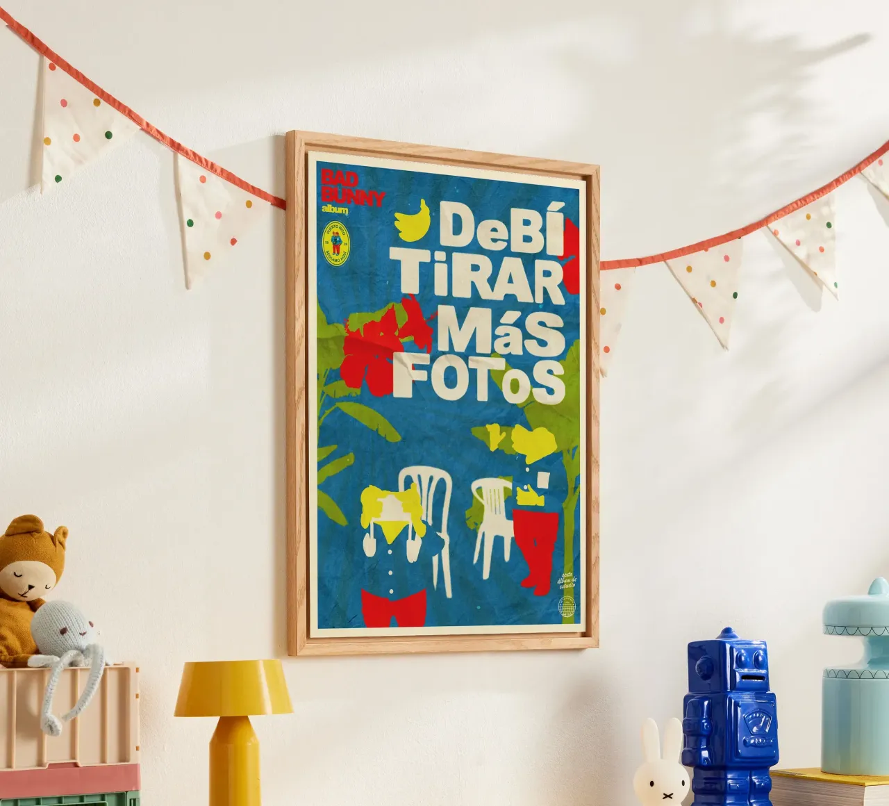 DtMF Bad Bunny plexiglass da Attaboy Dsgn