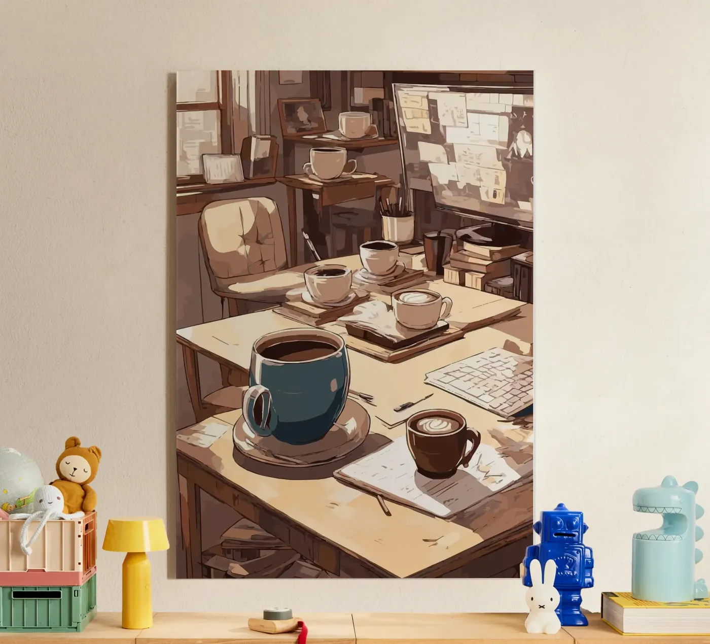 tazze da caffè plexiglass da Kevin Walters