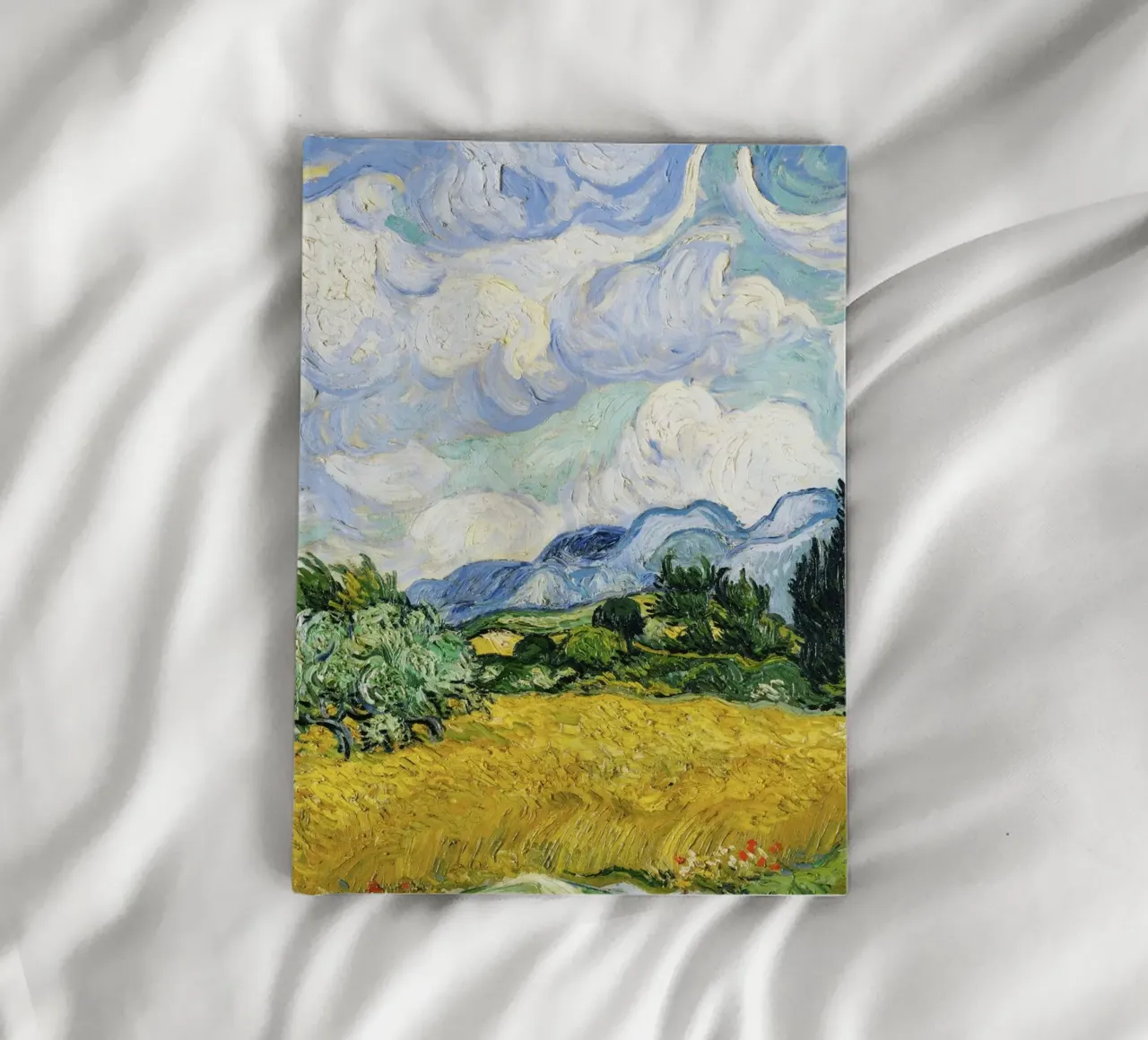 Vincent van Gogh’s “Wheat Field with Cypresses” (1889) notebook by Venus Art