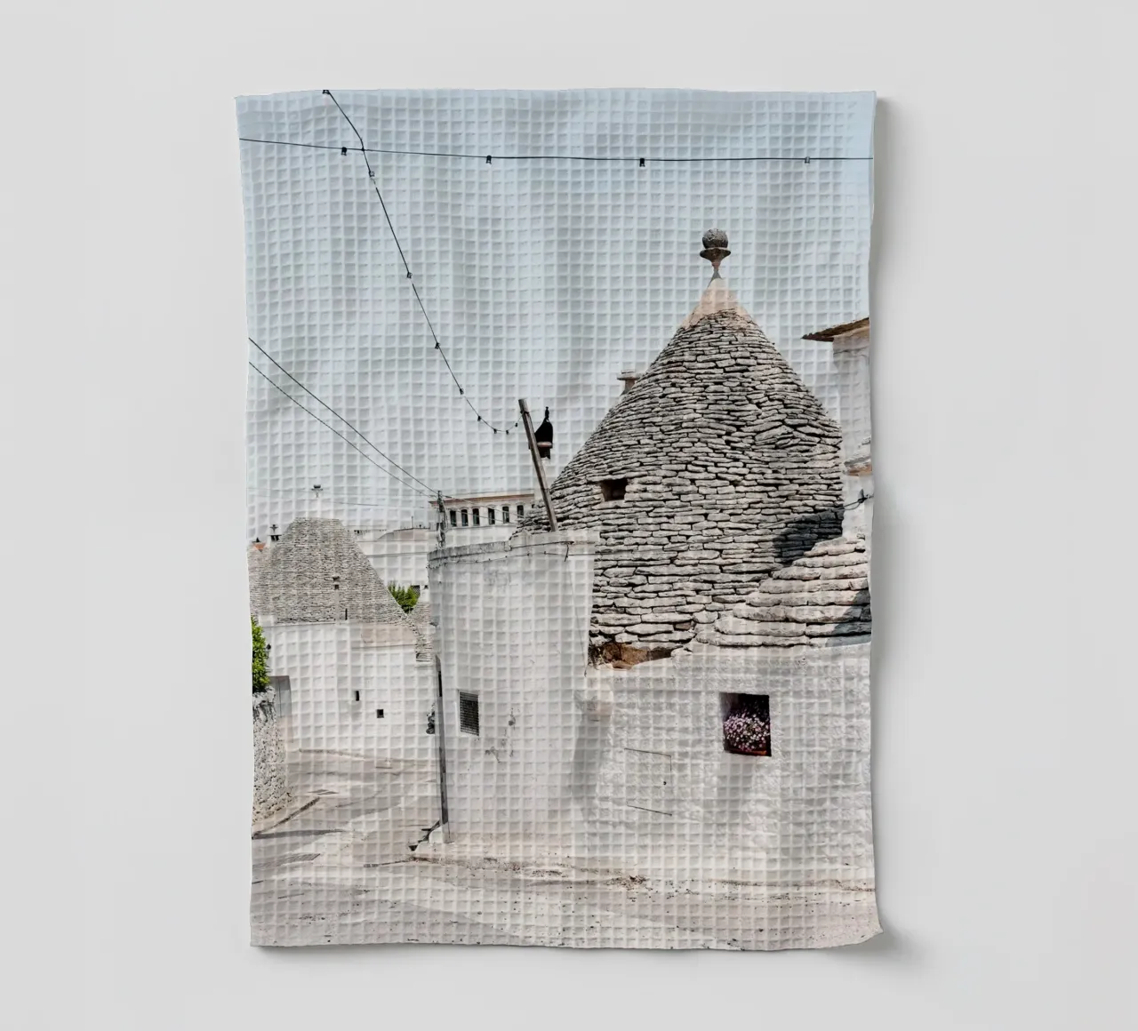 Trulli in Alberobello canovaccio da cucina da photolovers