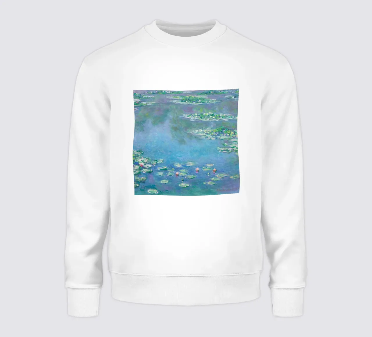 Le "Ninfee" di Claude Monet felpa da Classic Art Prints