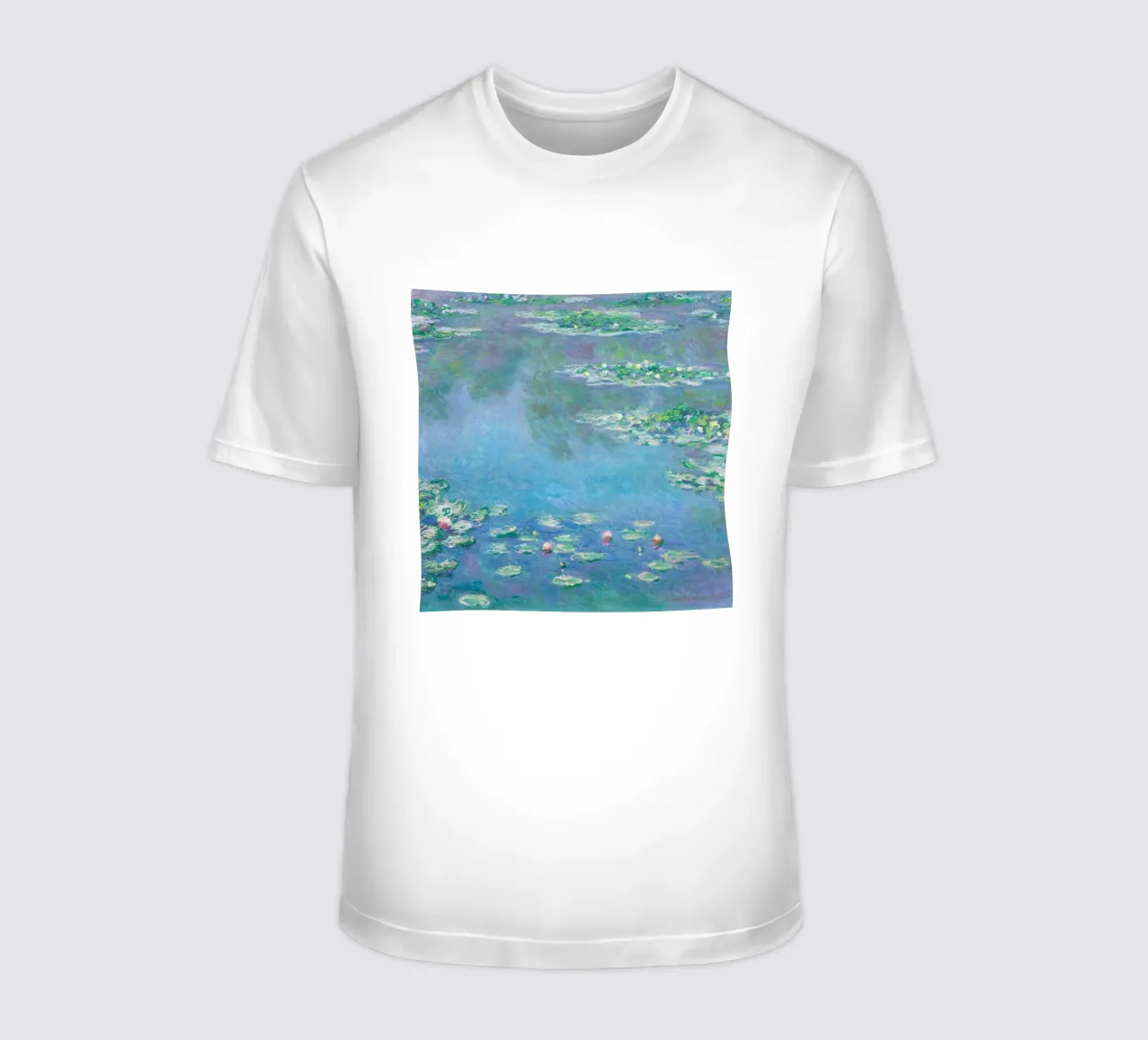 Le "Ninfee" di Claude Monet t-shirt da Classic Art Prints
