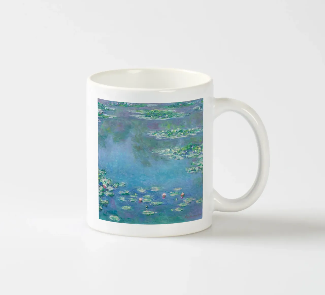 Le "Ninfee" di Claude Monet tazza in ceramica da Classic Art Prints