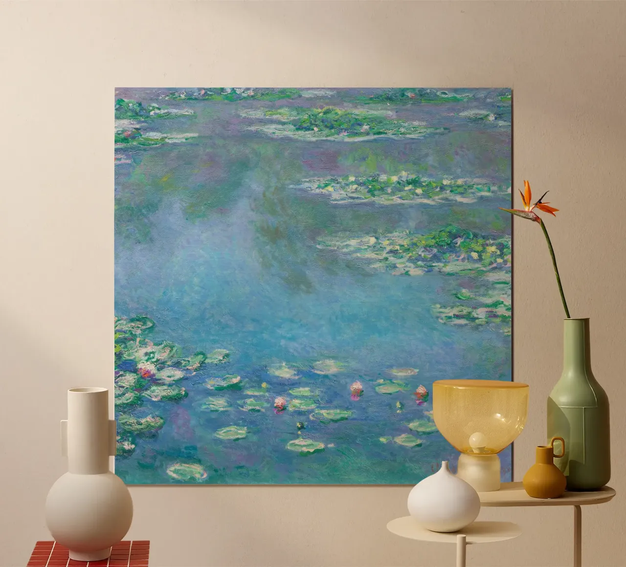 Le "Ninfee" di Claude Monet carta hahnemühle da Classic Art Prints