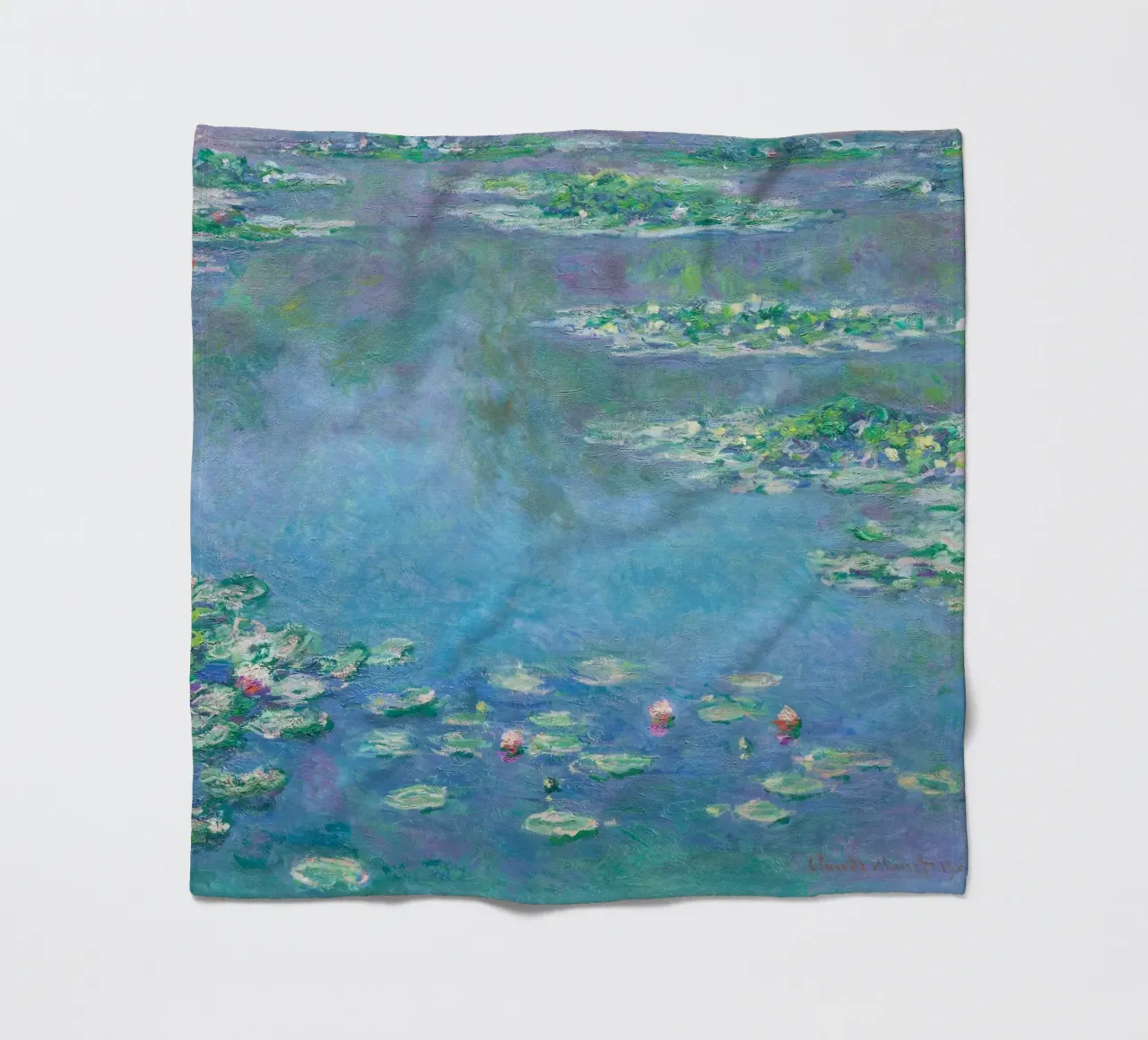 Le "Ninfee" di Claude Monet coperta in pile da Classic Art Prints