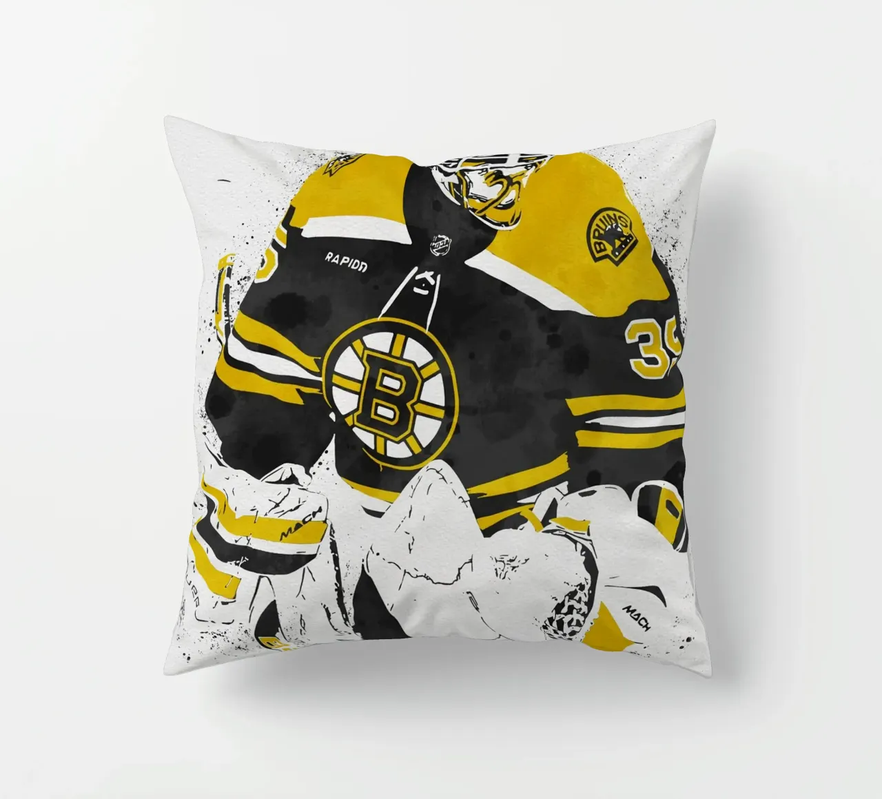 Linus Ullmark cuscino da tenten