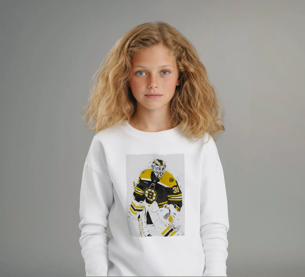Linus Ullmark felpa bambino da tenten