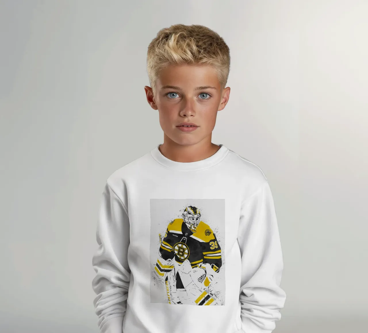 Linus Ullmark felpa bambino da tenten