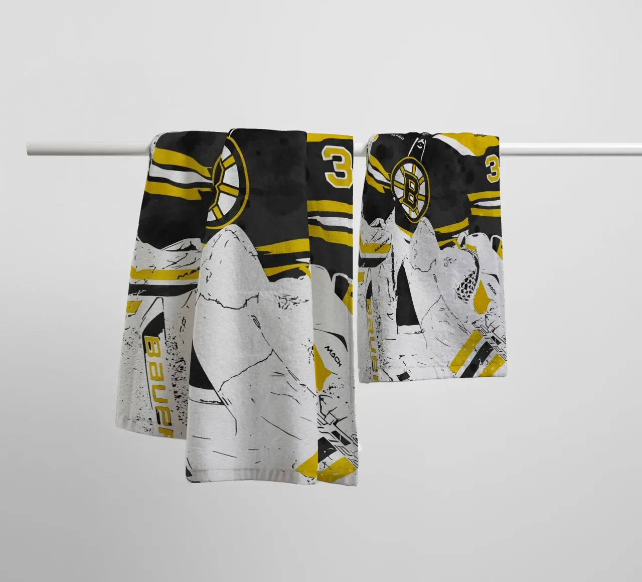Linus Ullmark asciugamano da bagno da tenten