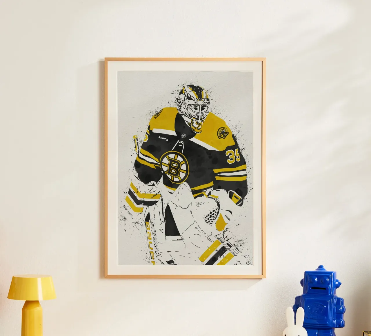 Linus Ullmark carta hahnemühle da tenten