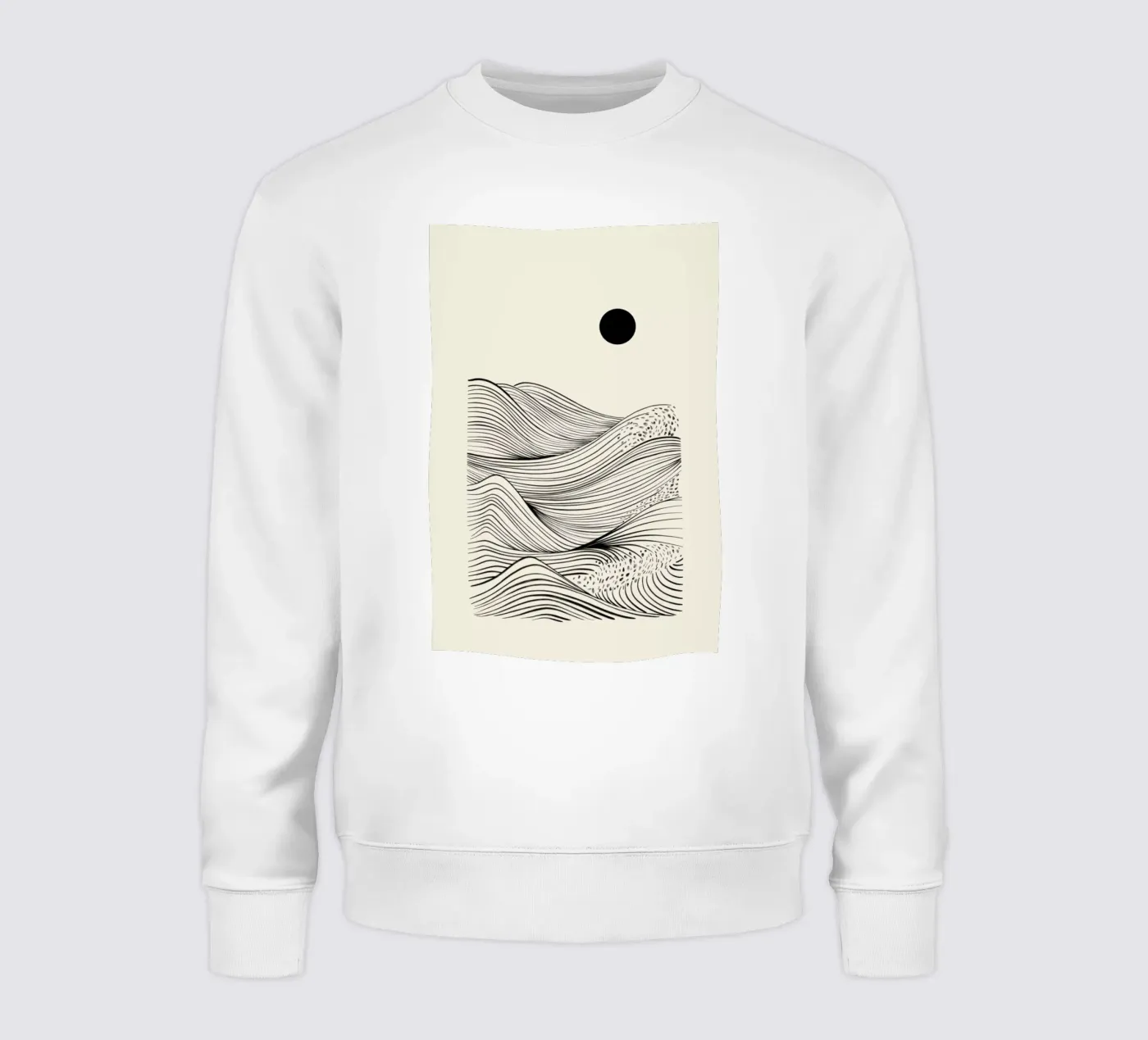 Speckled Waves felpa da Graphite