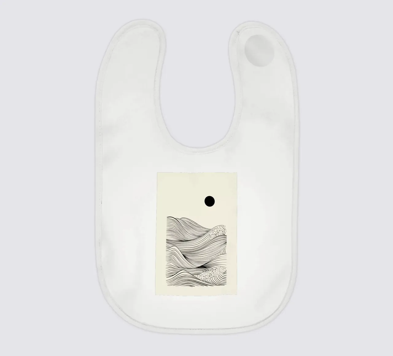 Speckled Waves bavaglino da Graphite