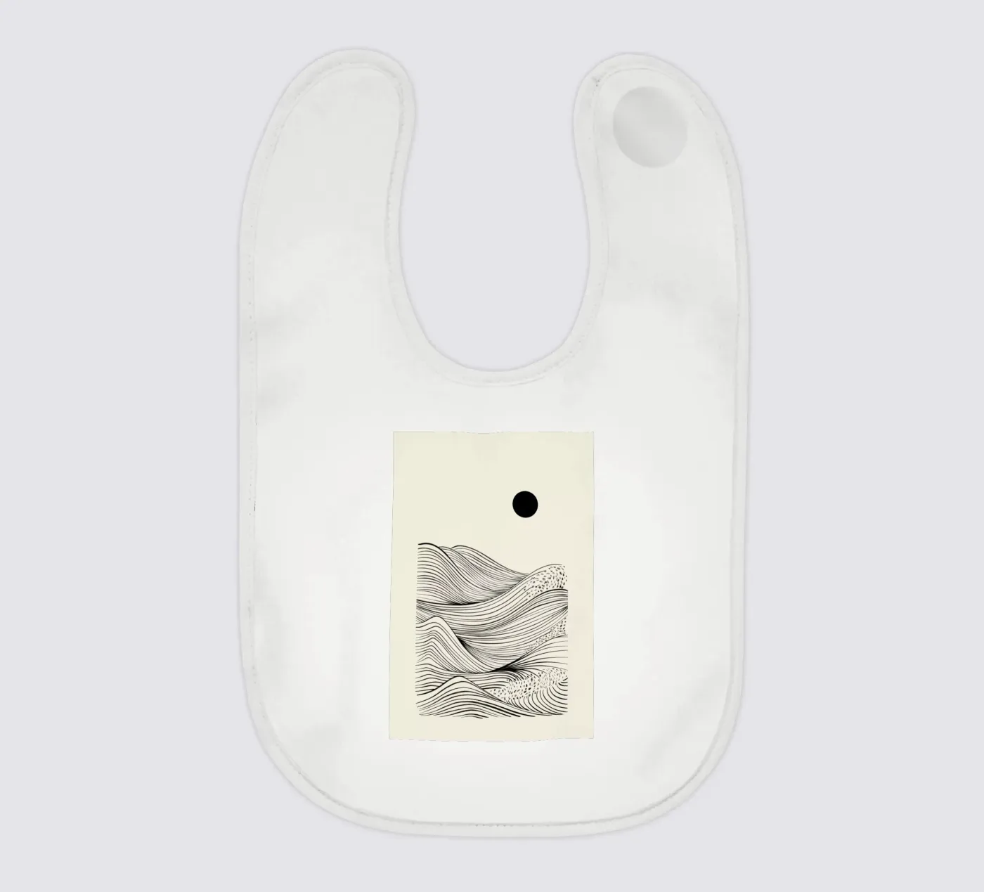 Speckled Waves bavaglino da Graphite