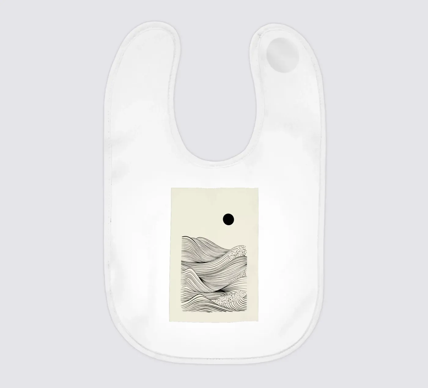 Speckled Waves bavaglino da Graphite