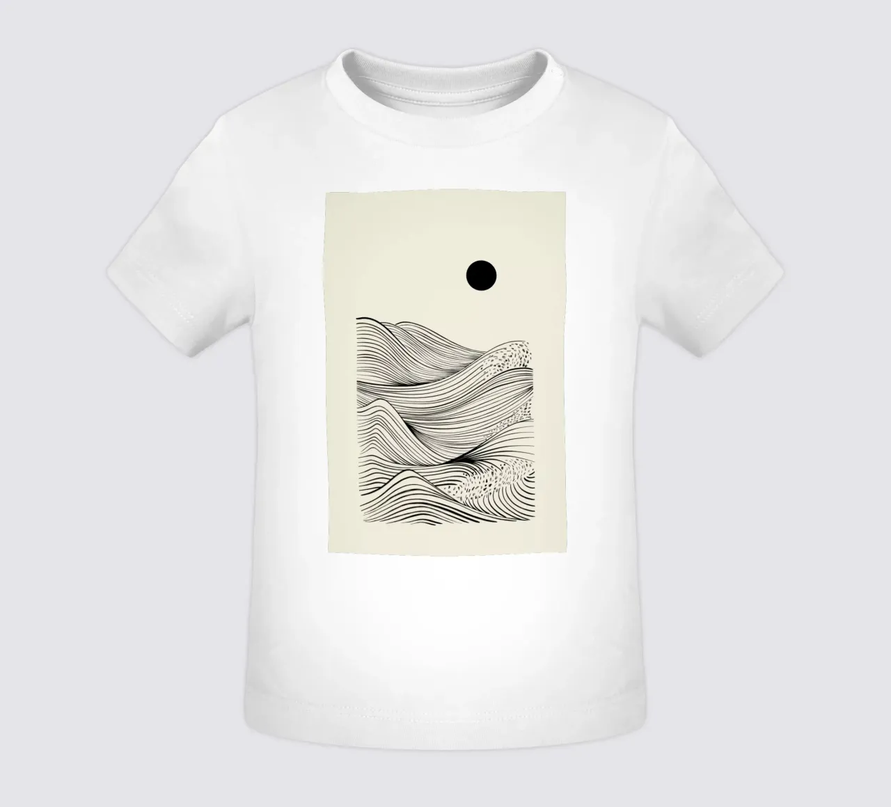 Speckled Waves maglietta neonato da Graphite
