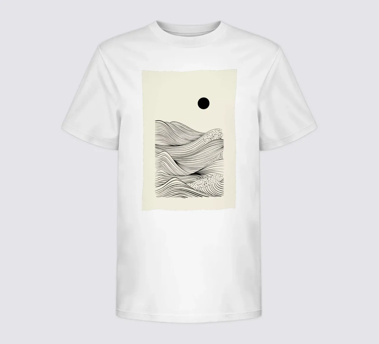 Speckled Waves t-shirt bambini da Graphite