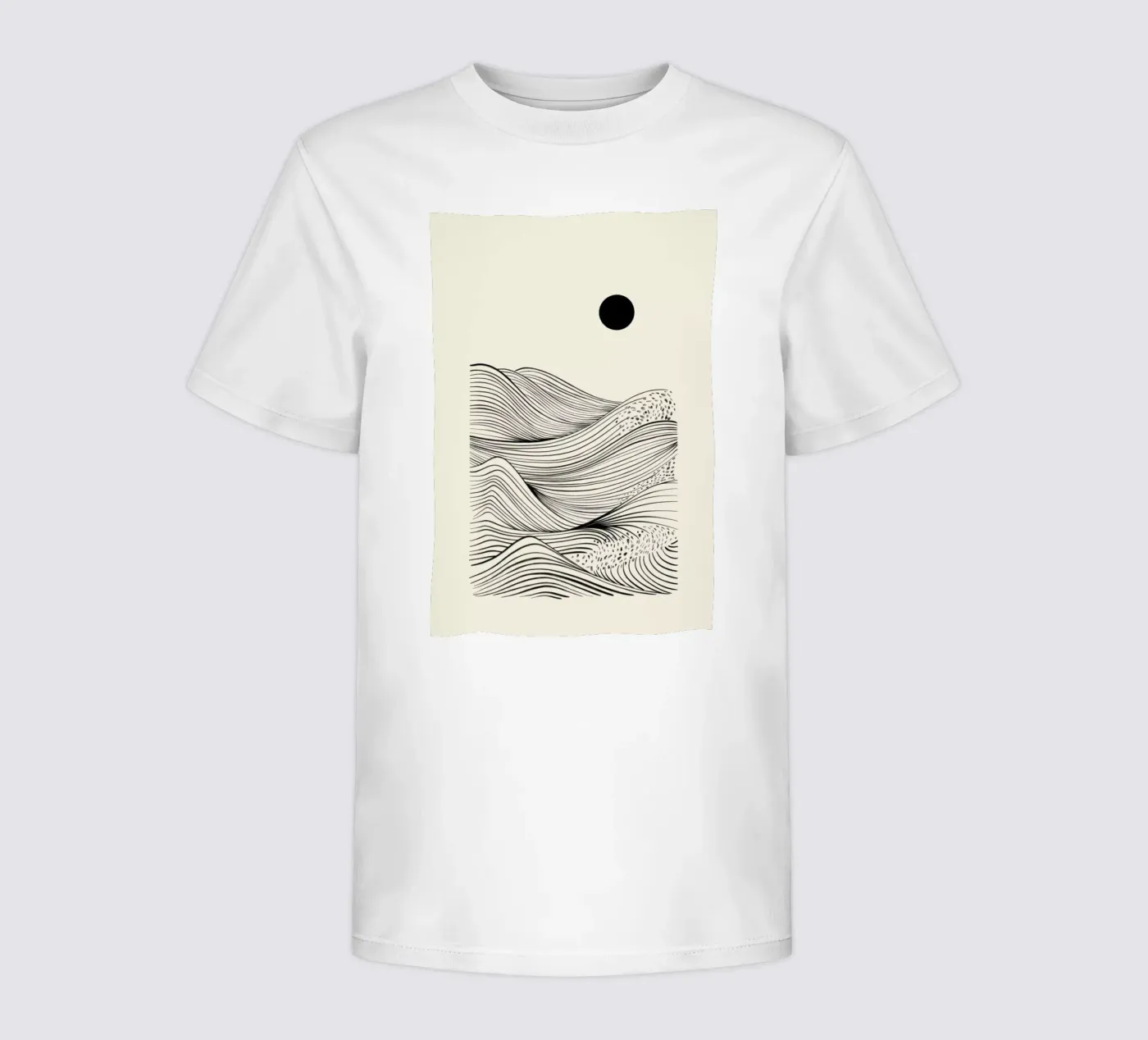 Speckled Waves t-shirt bambini da Graphite