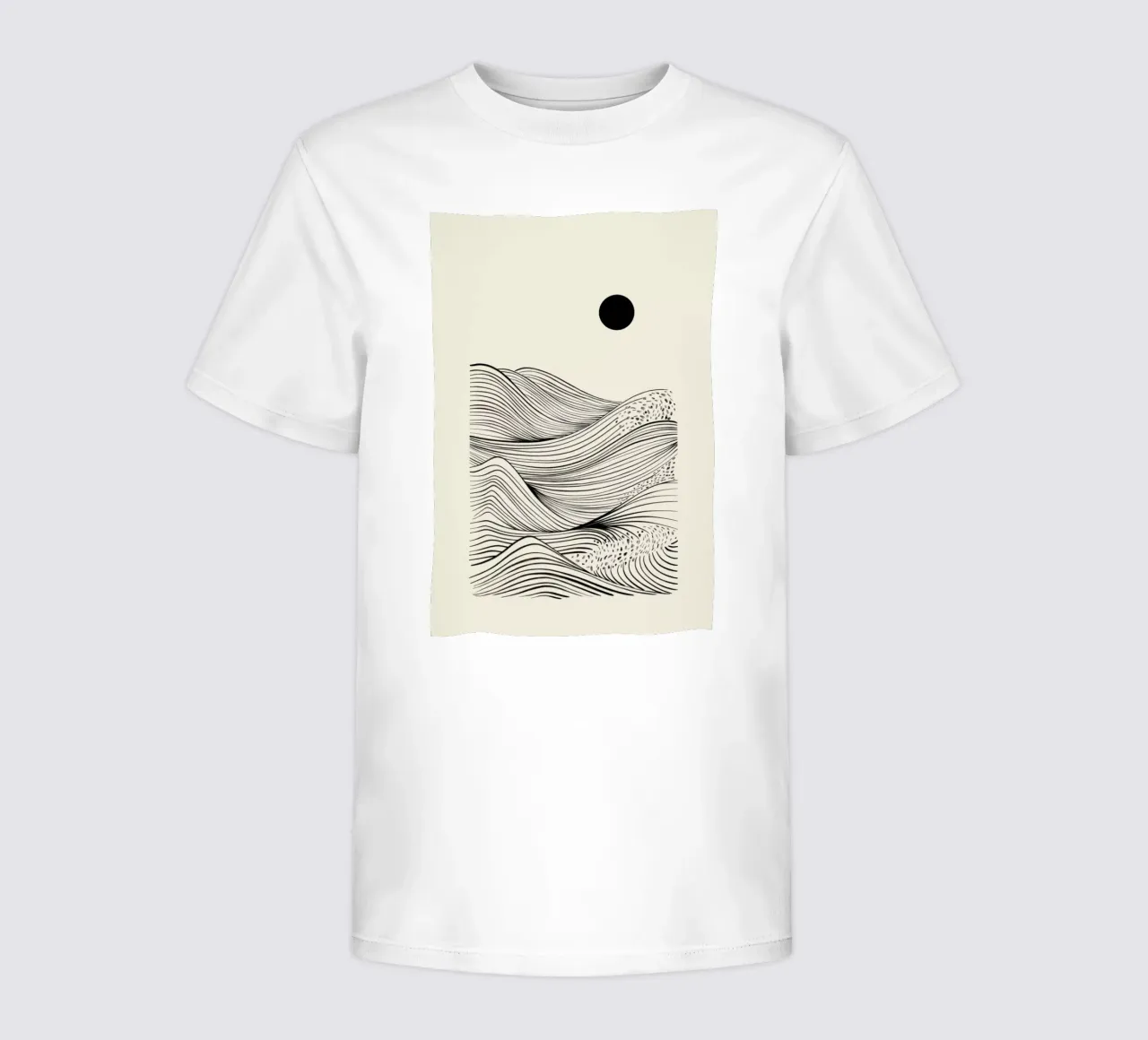 Speckled Waves t-shirt bambini da Graphite