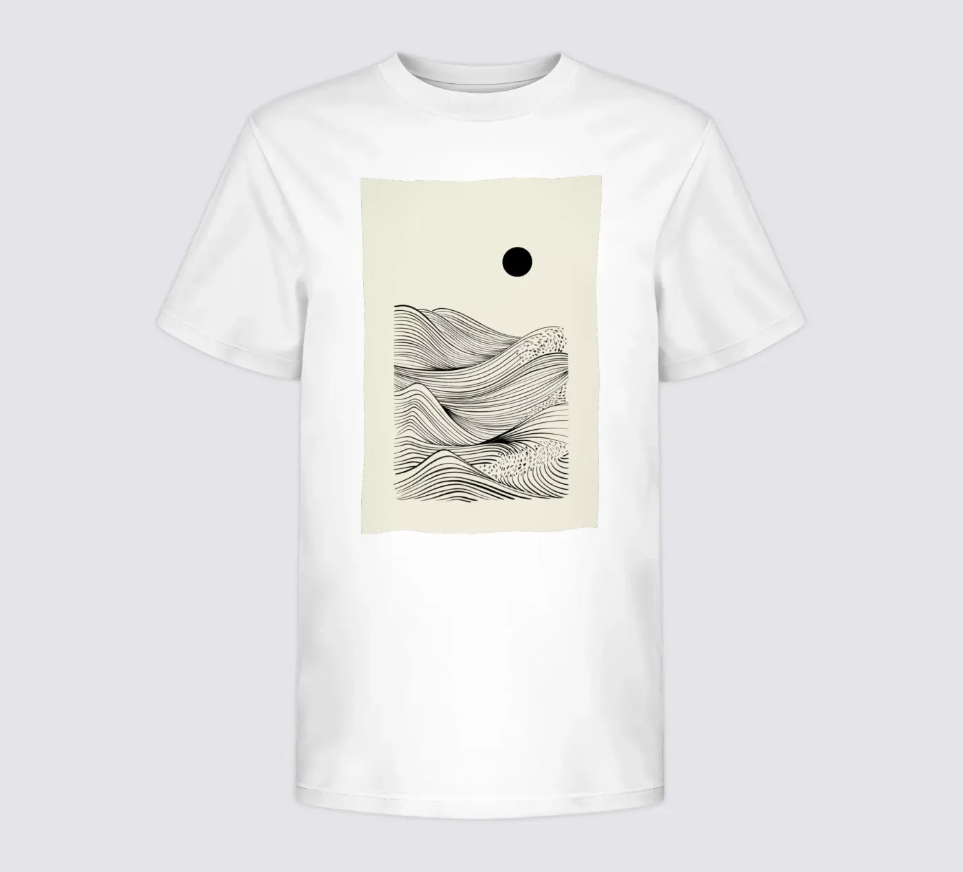 Speckled Waves t-shirt bambini da Graphite