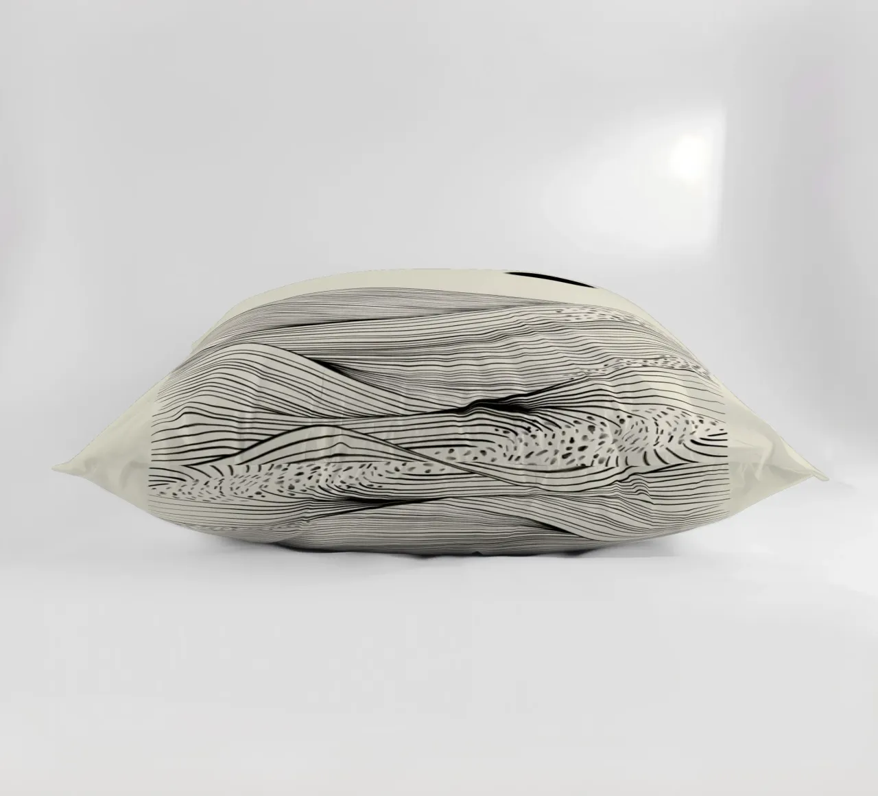 Speckled Waves cuscino da Graphite