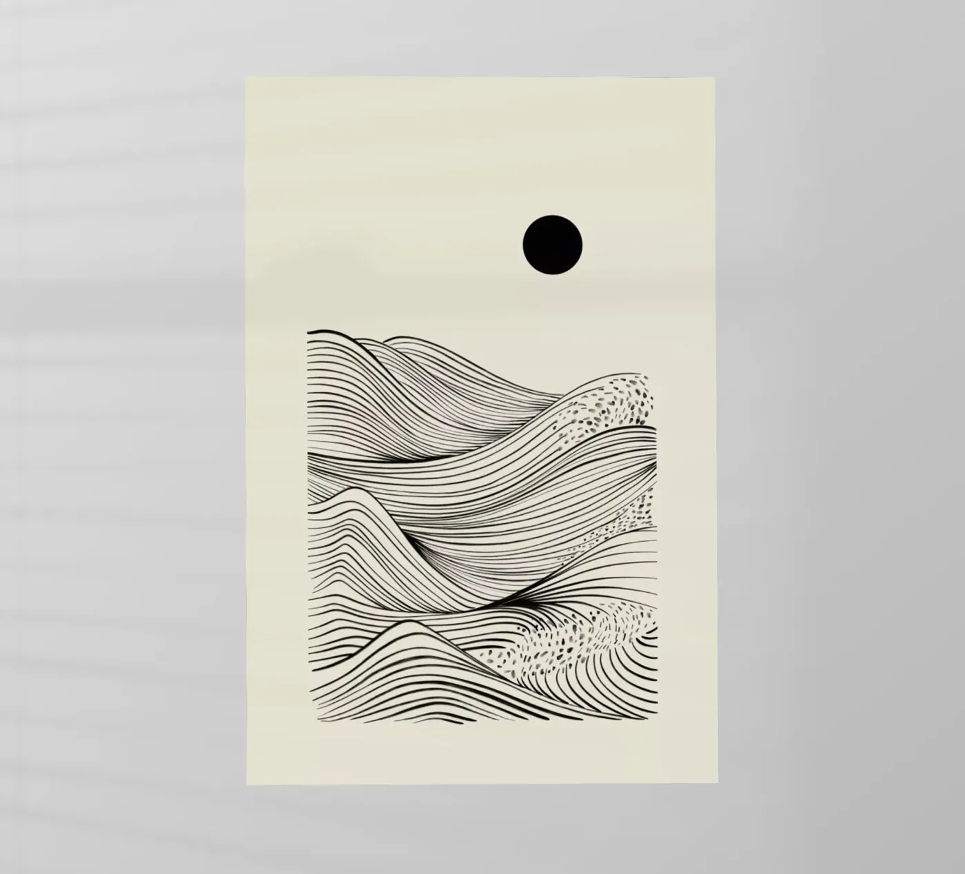 Speckled Waves pellicola backlit da Graphite