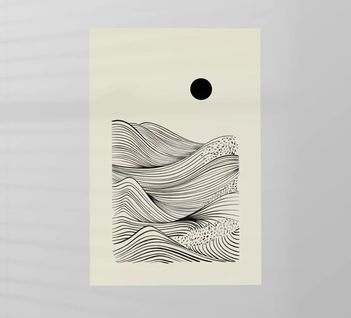 Speckled Waves pellicola backlit da Graphite