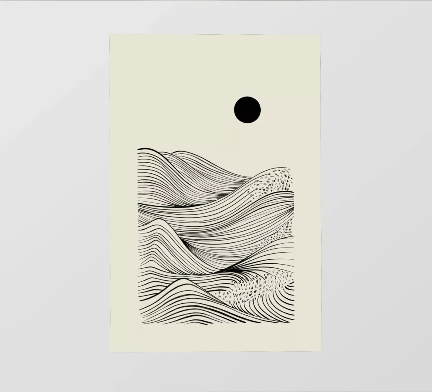 Speckled Waves pellicola backlit da Graphite