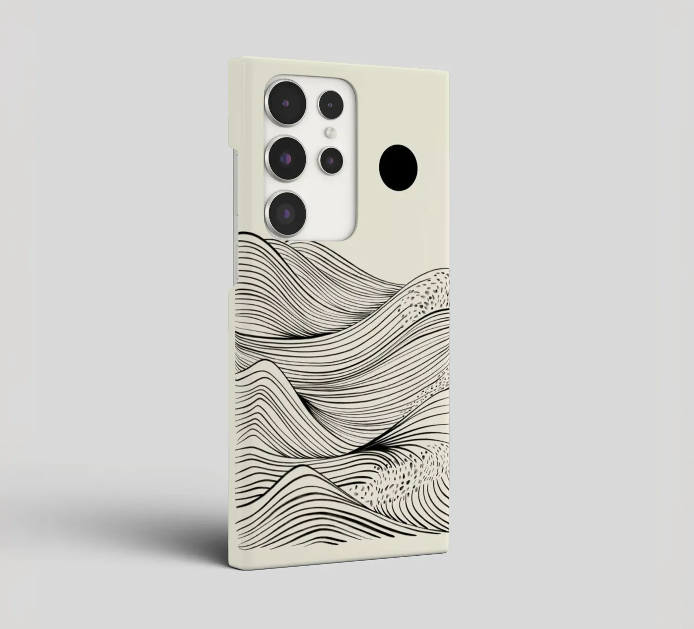 Speckled Waves cover samsung da Graphite
