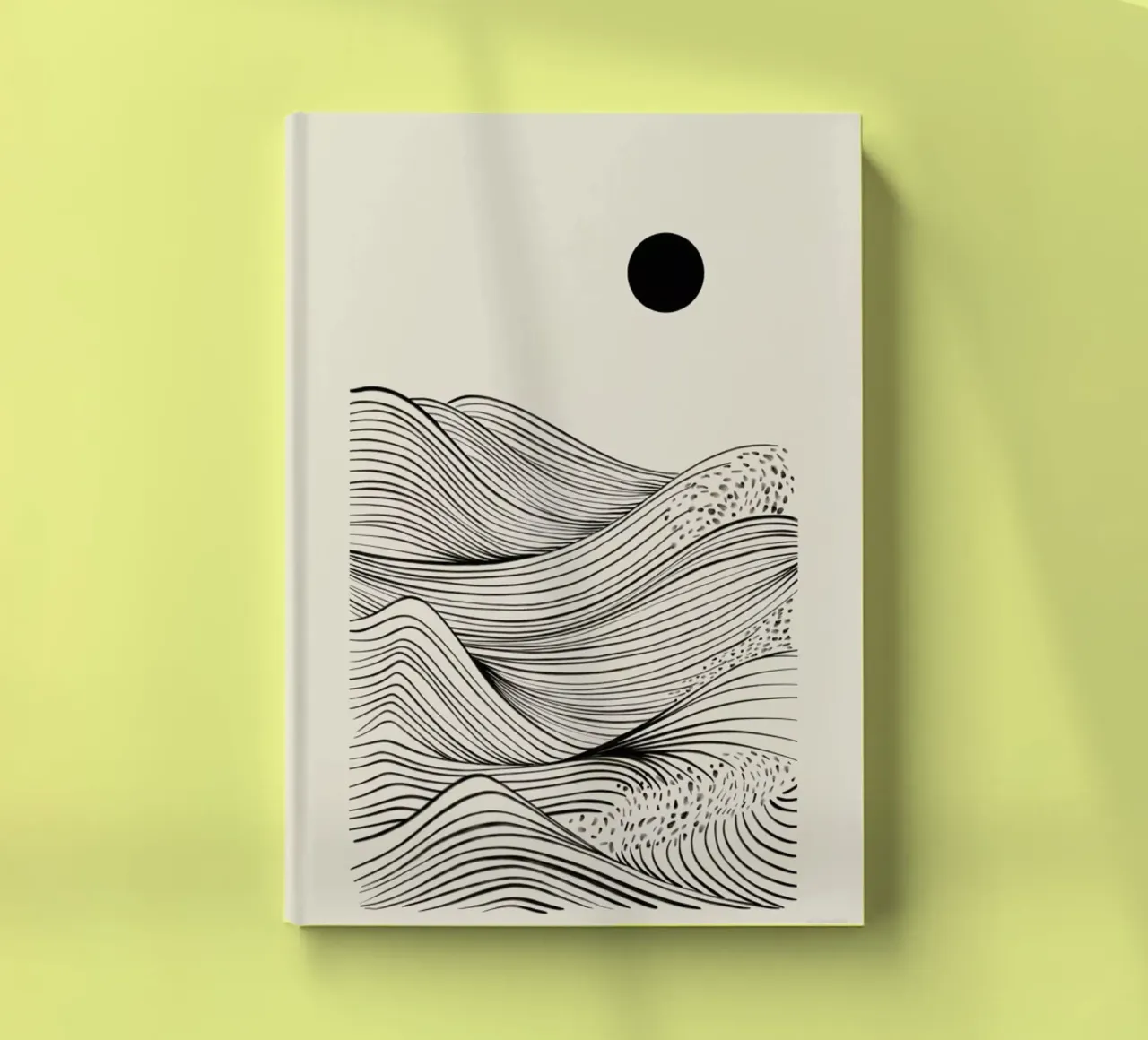Speckled Waves notebook by Graphite