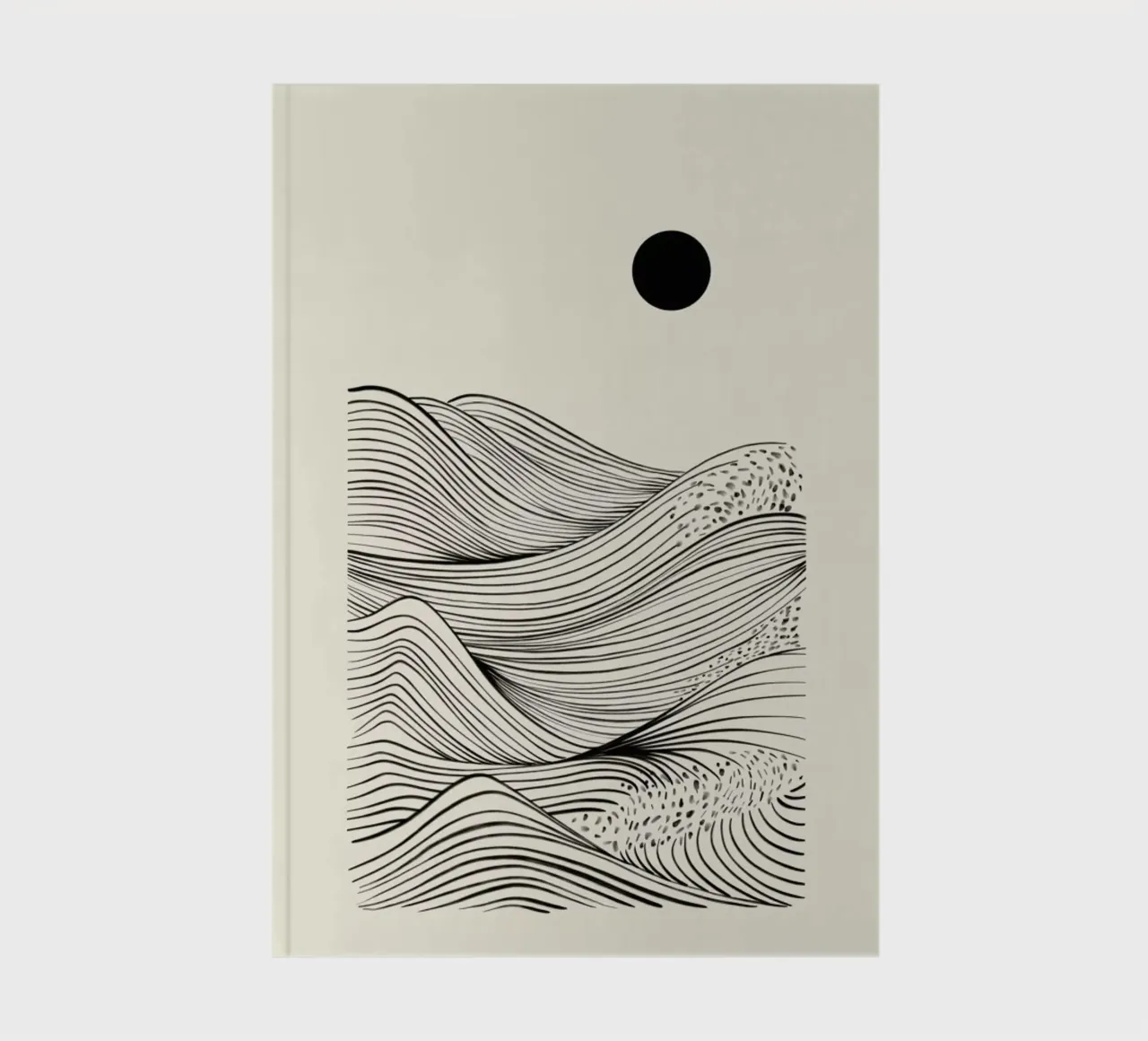 Speckled Waves notebook by Graphite