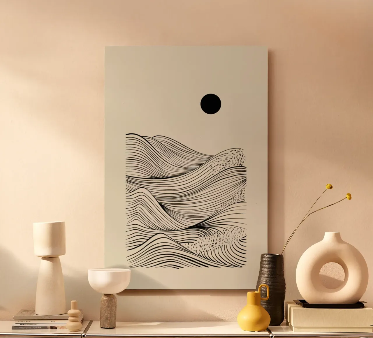 Speckled Waves pannello forex da Graphite