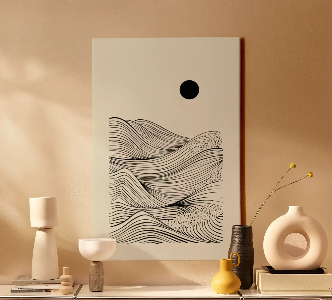 Speckled Waves tela da Graphite