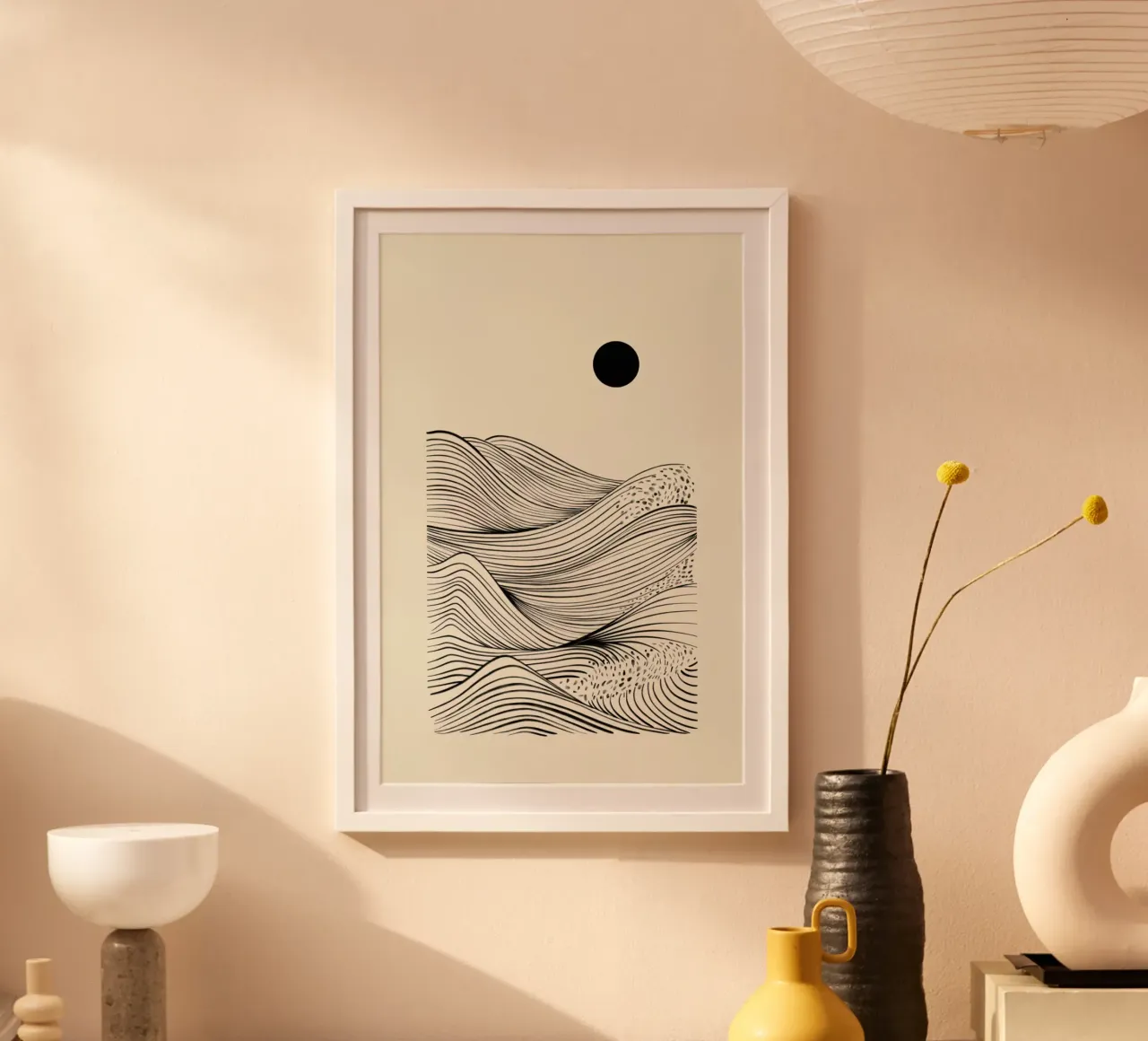 Speckled Waves poster da Graphite