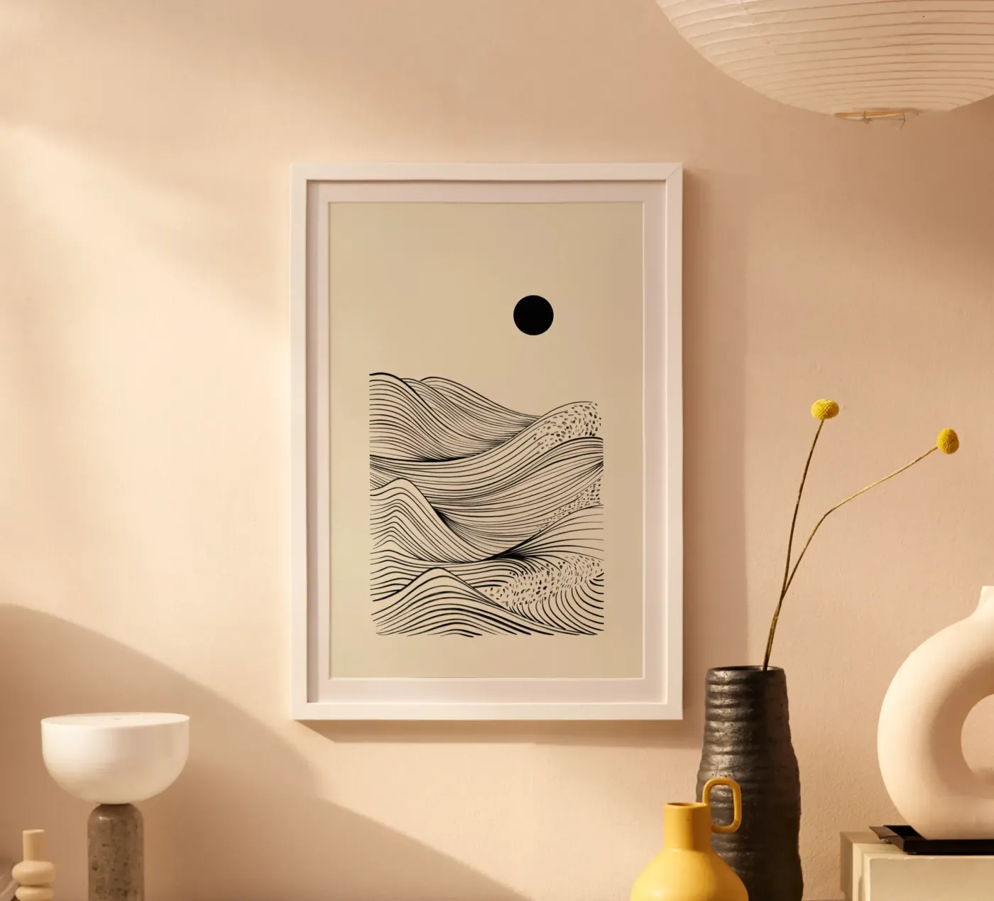 Speckled Waves poster da Graphite
