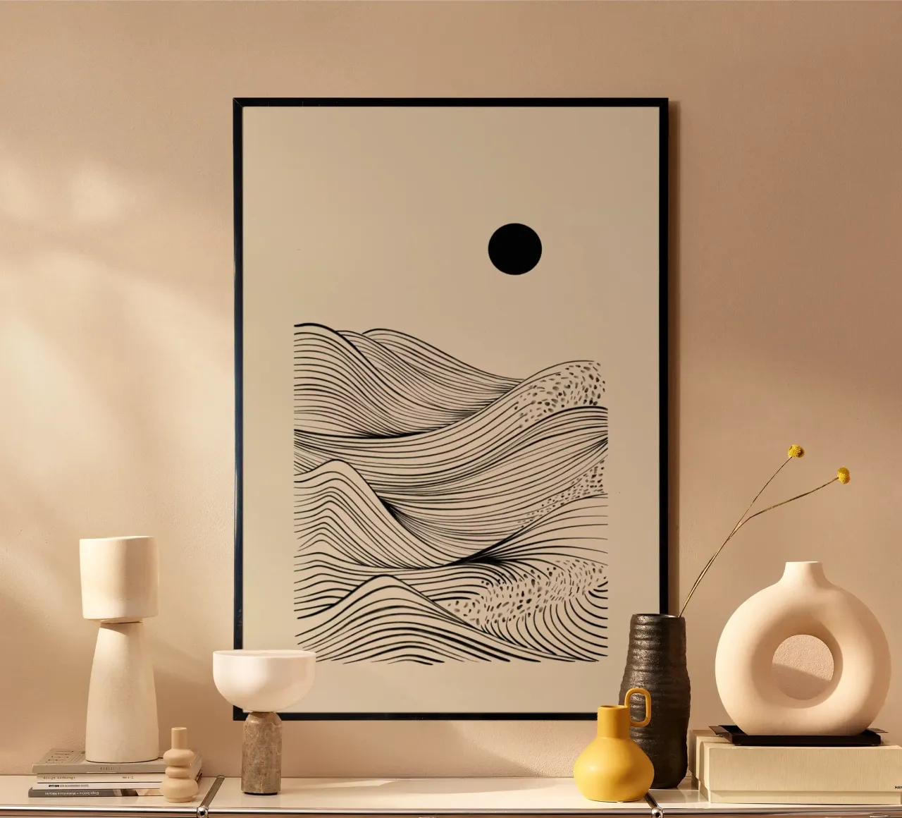 Speckled Waves poster da Graphite