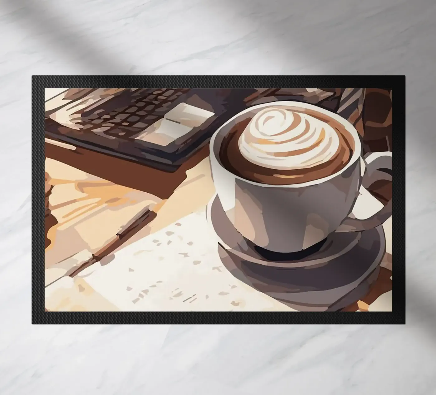 tazza da caffè zerbino da Kevin Walters