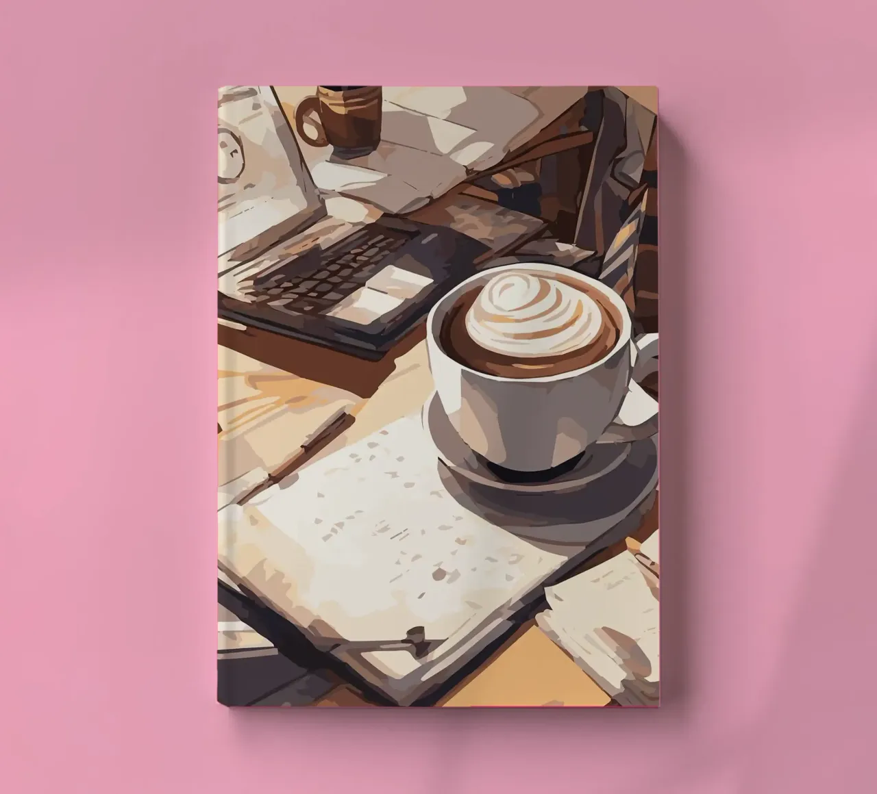 coffee cup notebook by Kevin Walters