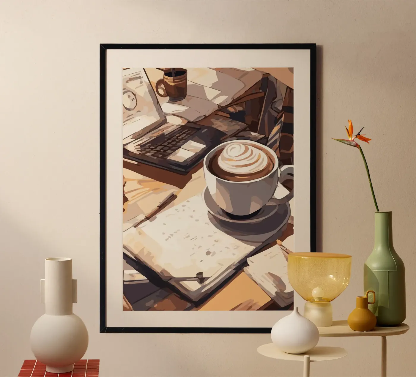 tazza da caffè poster da Kevin Walters