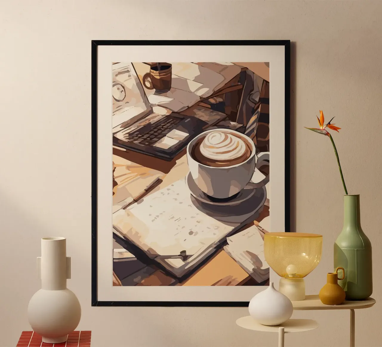 tazza da caffè poster da Kevin Walters