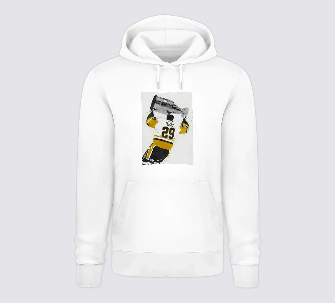 Marc-Andre Fleury Pittsburgh Penguins felpa con cappuccio da tenten