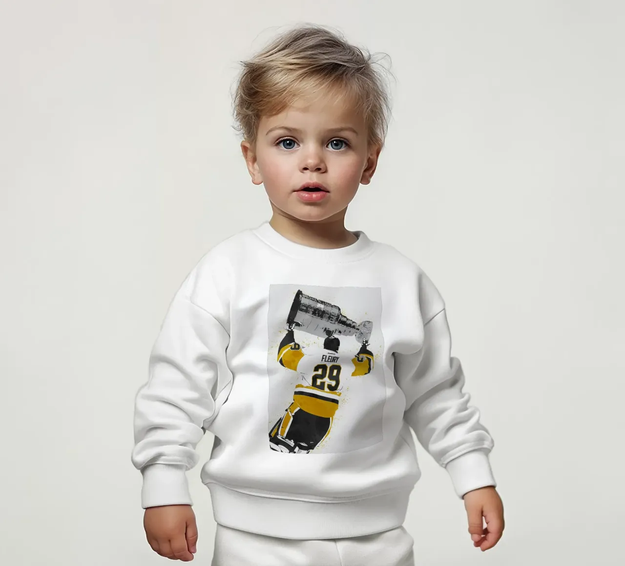 Marc-Andre Fleury Pittsburgh Penguins felpa neonato da tenten